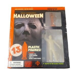 Fright Rags Halloween 1978 Nanoforce Collectible 13 Piece Action Figure Set‎